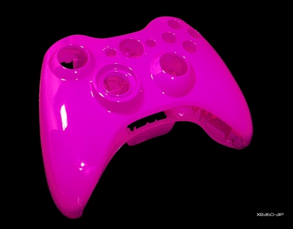 pink wireless xbox 360 controller